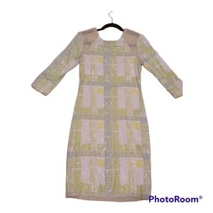 Rachel Roy bodycon sequin dress